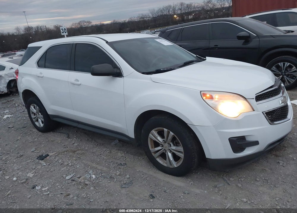 2010 CHEVROLET EQUINOX LS VIN: 2CNALBEW7A6332462