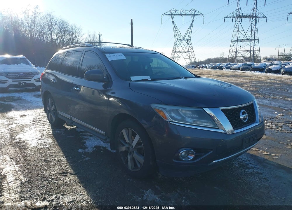 2014 NISSAN PATHFINDER PLATINUM VIN: 5N1AR2MM3EC719053