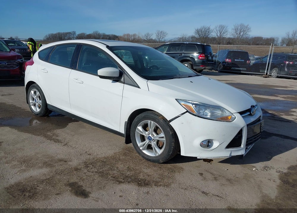 2012 FORD FOCUS SE VIN: 1FAHP3K28CL206139