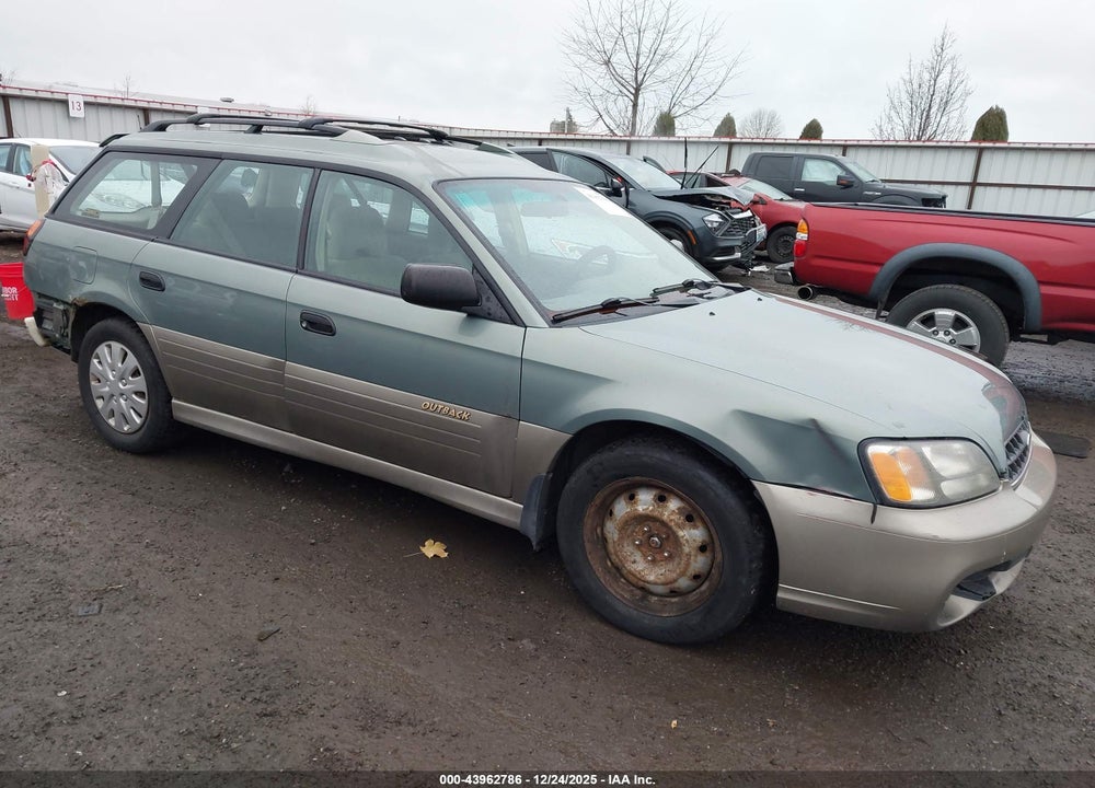 2003 SUBARU OUTBACK VIN: 4S3BH675237637151