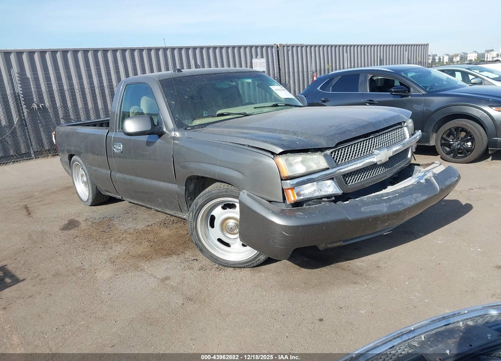 2004 CHEVROLET SILVERADO 1500 LS VIN: 1GCEC14VX4Z209143