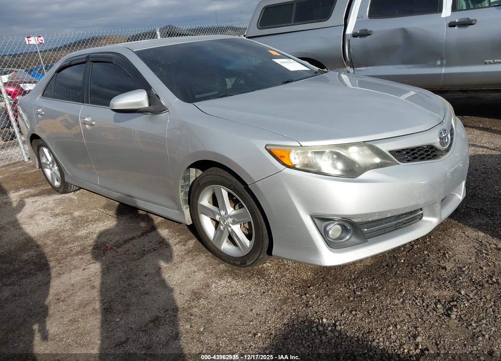 2013 TOYOTA CAMRY SE VIN: 4T1BF1FK1DU296243