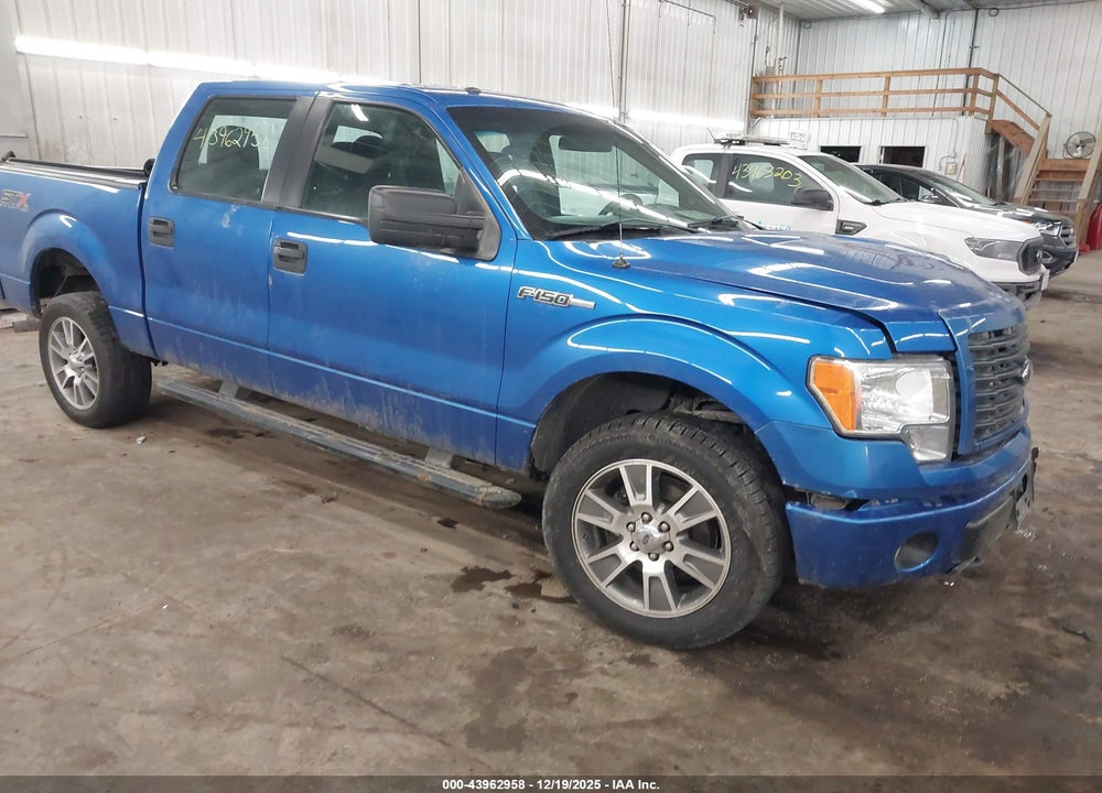2014 FORD F-150 STX VIN: 1FTFW1EF8EFB95121