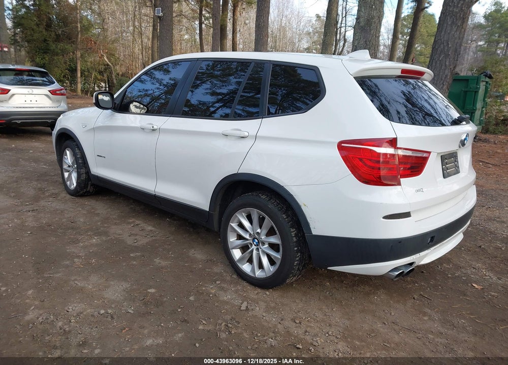 2014 BMW X3 XDRIVE28I VIN: 5UXWX9C57E0D19342