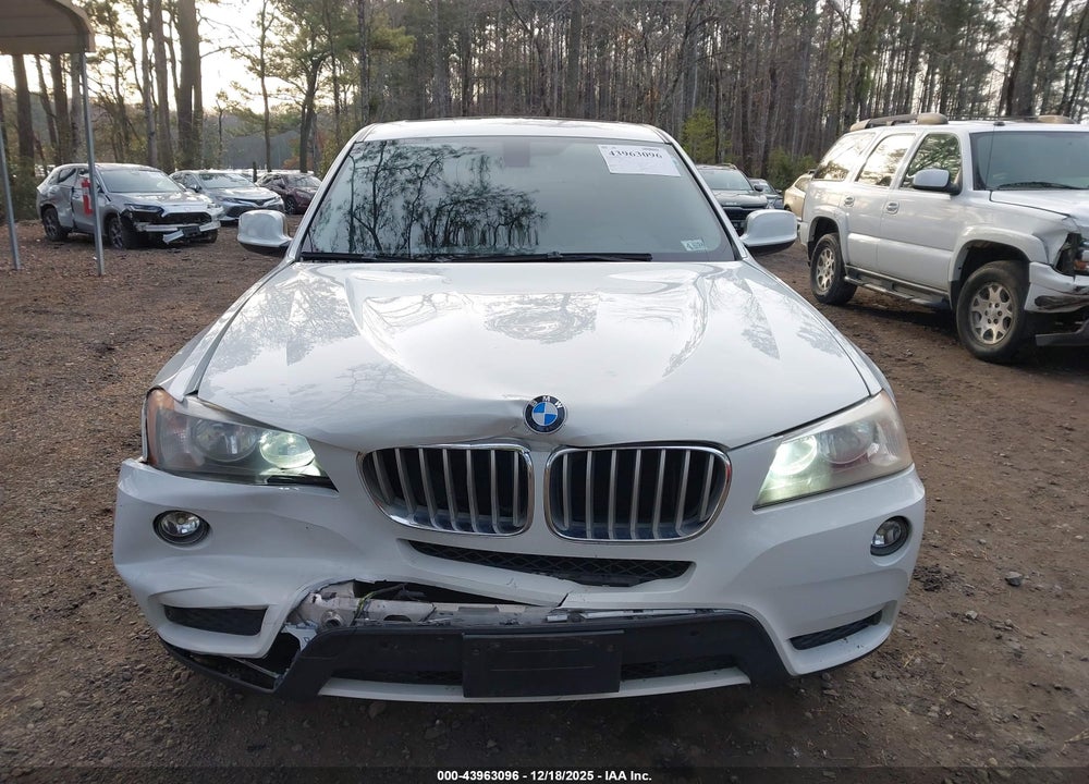 2014 BMW X3 XDRIVE28I VIN: 5UXWX9C57E0D19342