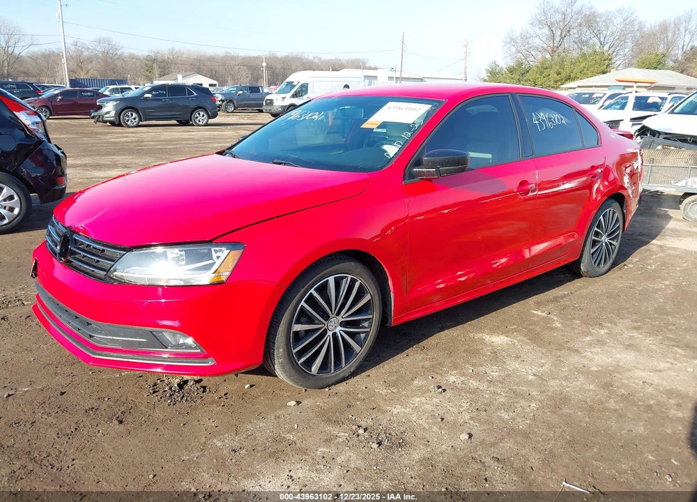 2017 VOLKSWAGEN JETTA 1.8T SPORT VIN: 3VWD17AJXHM402175