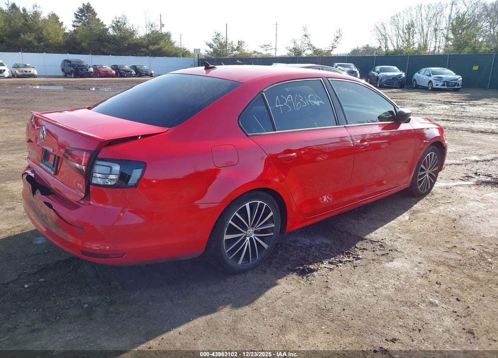2017 VOLKSWAGEN JETTA 1.8T SPORT VIN: 3VWD17AJXHM402175