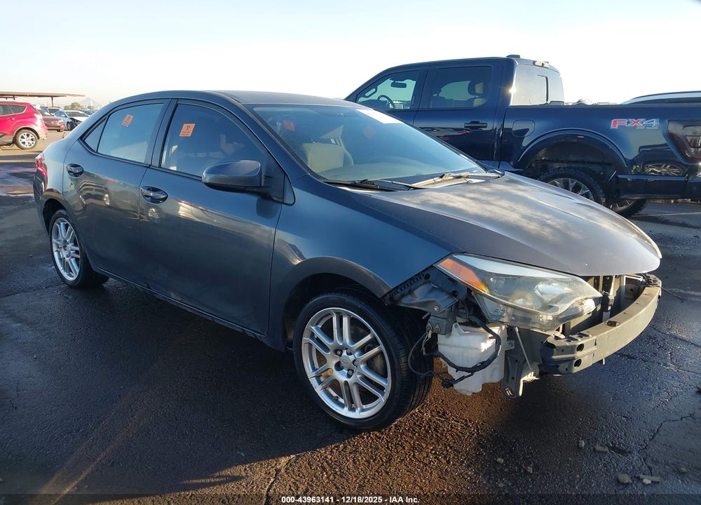 2016 TOYOTA COROLLA L VIN: 5YFBURHE3GP507816