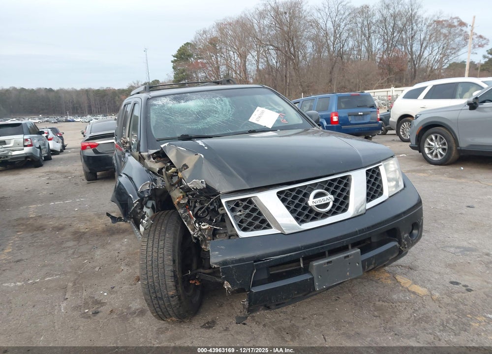 2006 NISSAN PATHFINDER LE VIN: 5N1AR18U66C609944