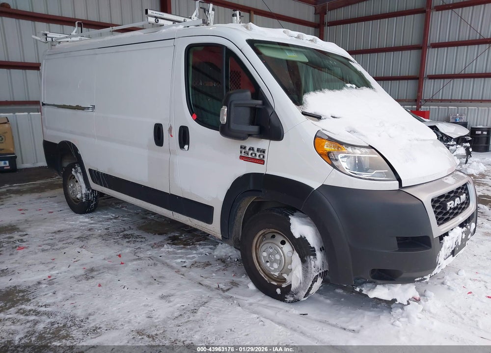 2020 RAM PROMASTER 1500 LOW ROOF 136 WB VIN: 3C6TRVAG6LE130105