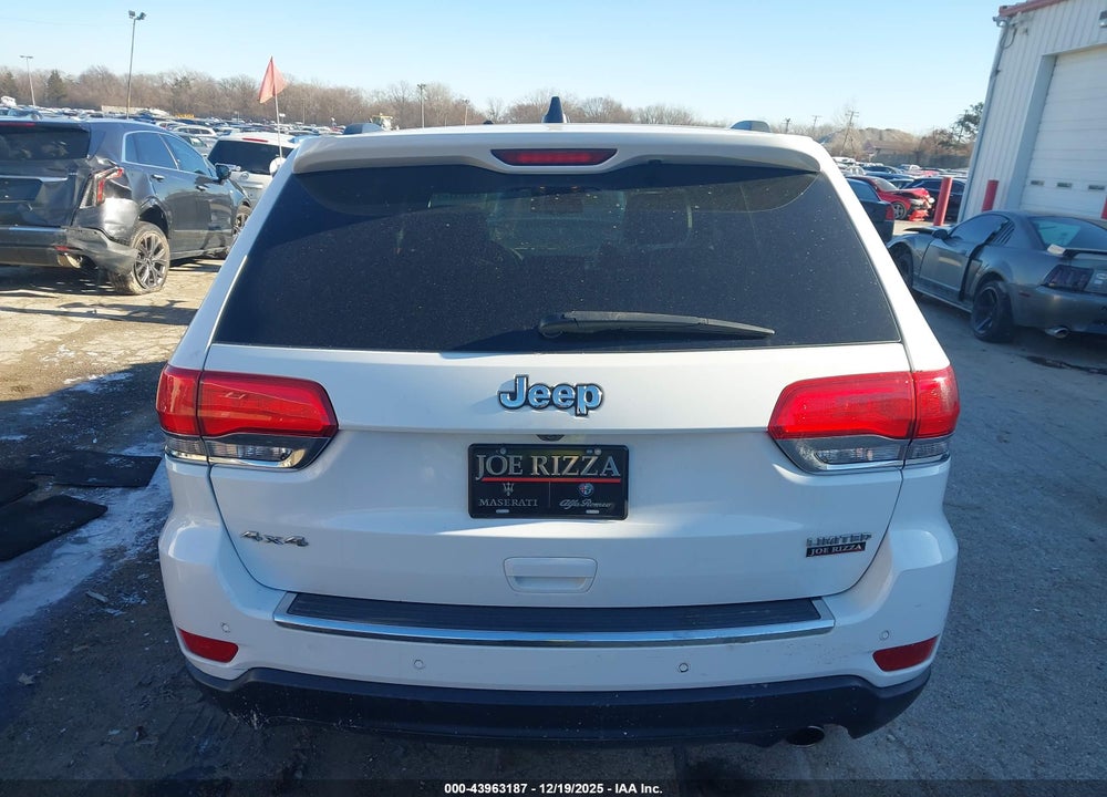 2015 JEEP GRAND CHEROKEE LIMITED VIN: 1C4RJFBGXFC713481