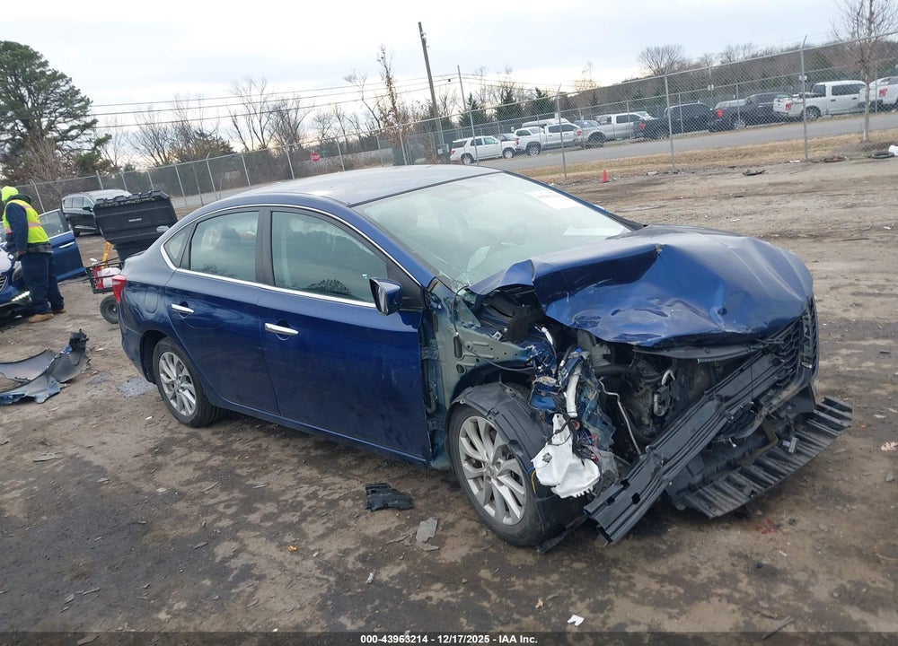 2019 NISSAN SENTRA SV VIN: 3N1AB7AP4KY279550