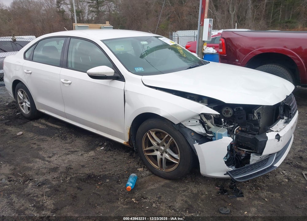 2012 VOLKSWAGEN PASSAT 2.5L S VIN: 1VWAP7A35CC020746