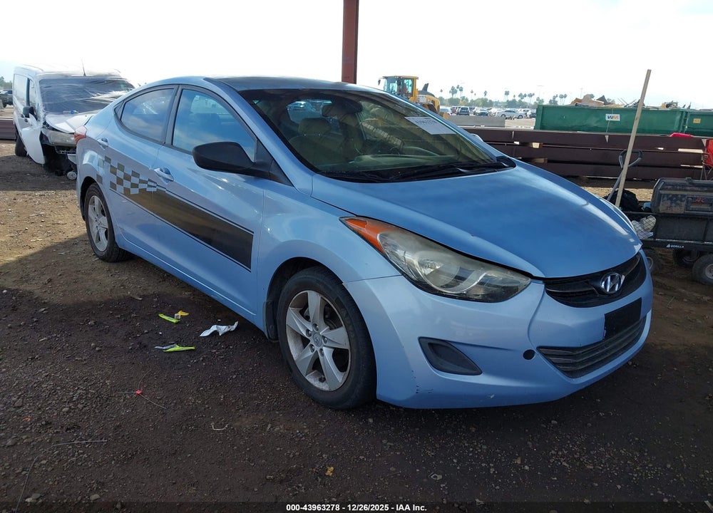 2012 HYUNDAI ELANTRA GLS (ULSAN PLANT) VIN: KMHDH4AE4CU366502