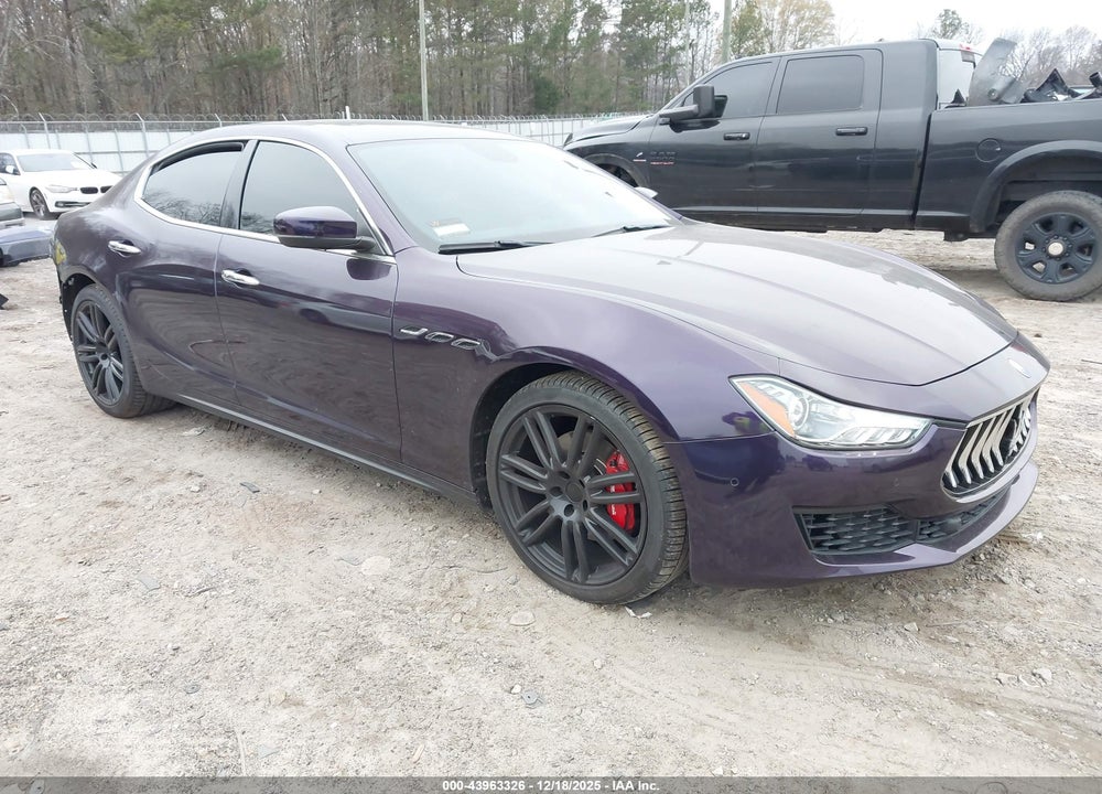 2018 MASERATI GHIBLI VIN: ZAM57XSA0J1275908