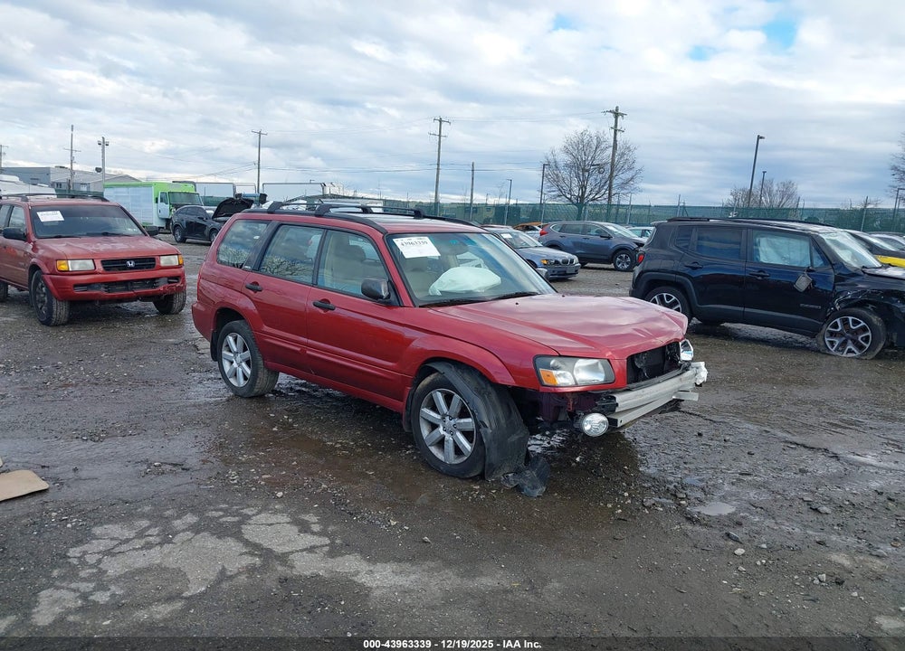 2004 SUBARU FORESTER XS VIN: JF1SG65684H743796