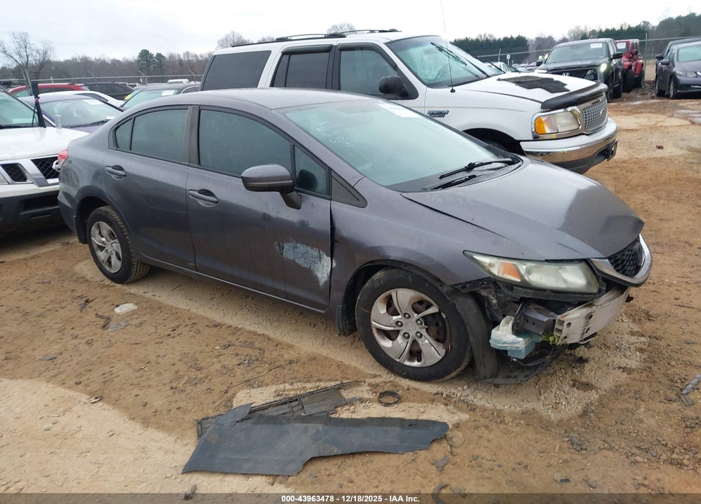 2015 HONDA CIVIC LX VIN: 19XFB2F59FE030181