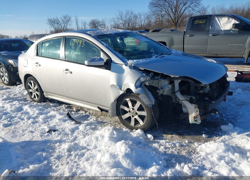 2011 NISSAN SENTRA 2.0SR VIN: 3N1AB6AP1BL724205