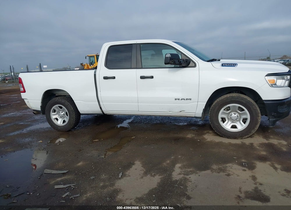 2021 RAM 1500 TRADESMAN  4X4 6'4 BOX VIN: 1C6RRFCG8MN697359
