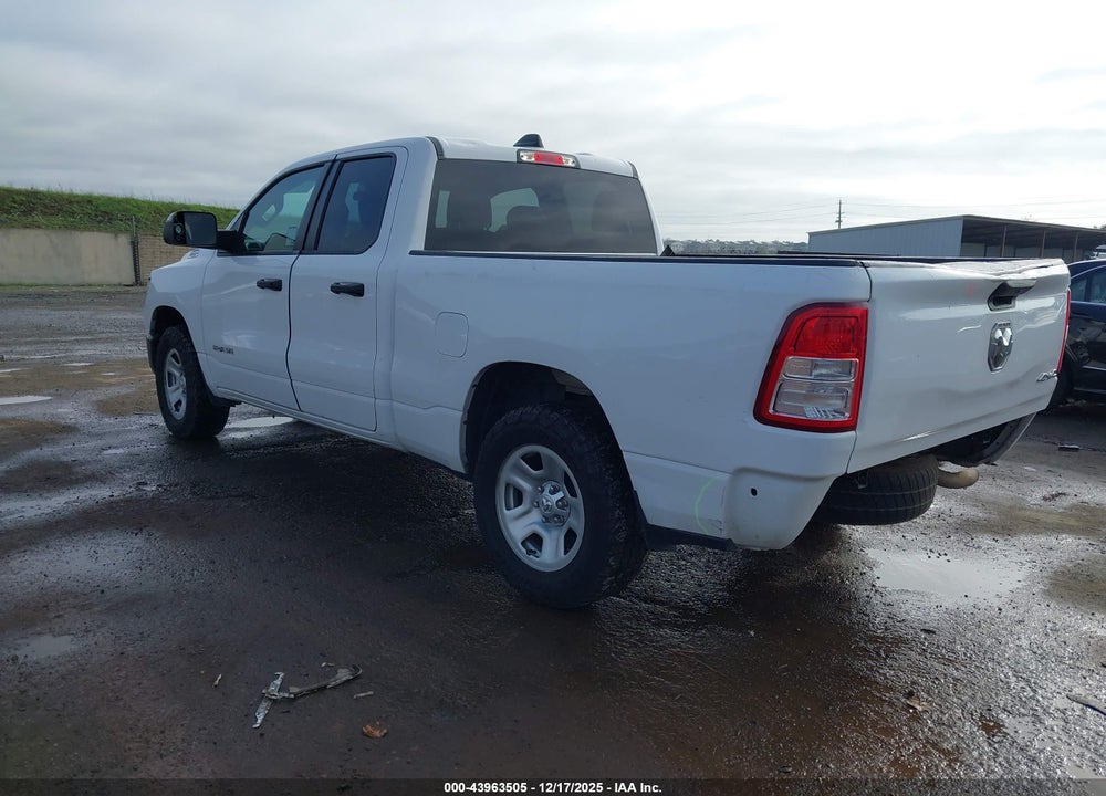 2021 RAM 1500 TRADESMAN  4X4 6'4 BOX VIN: 1C6RRFCG8MN697359
