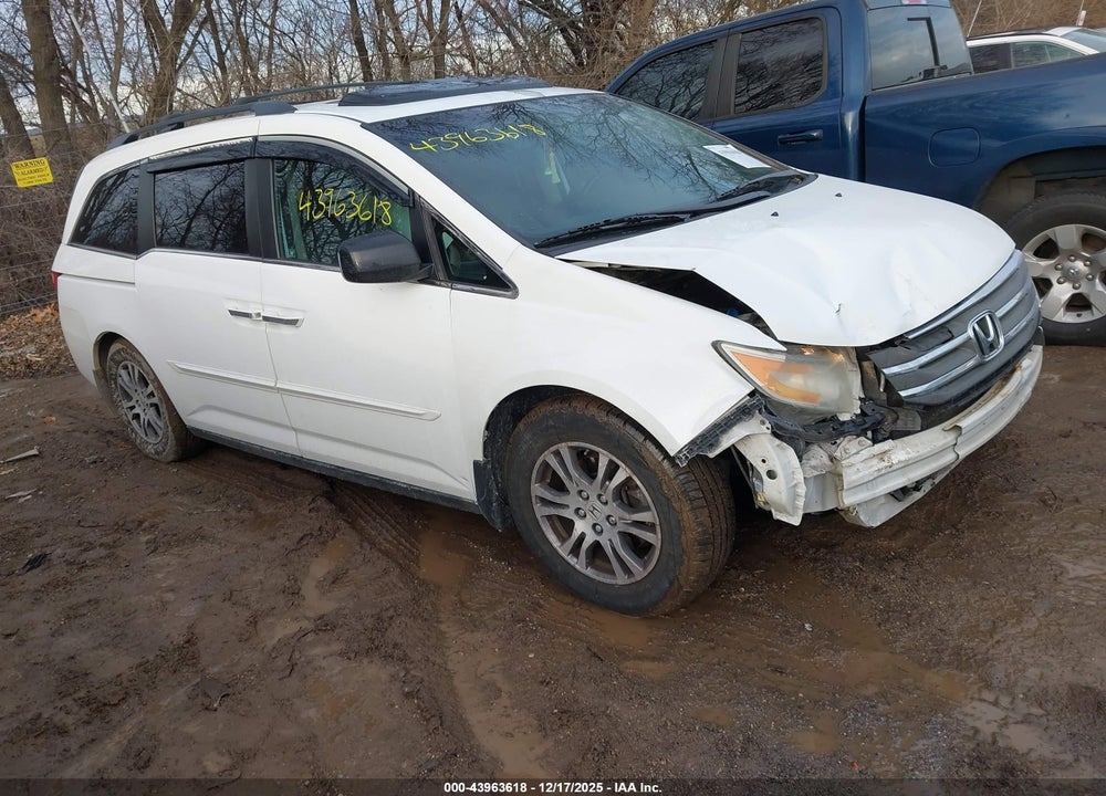 2011 HONDA ODYSSEY EX-L VIN: 5FNRL5H60BB088265