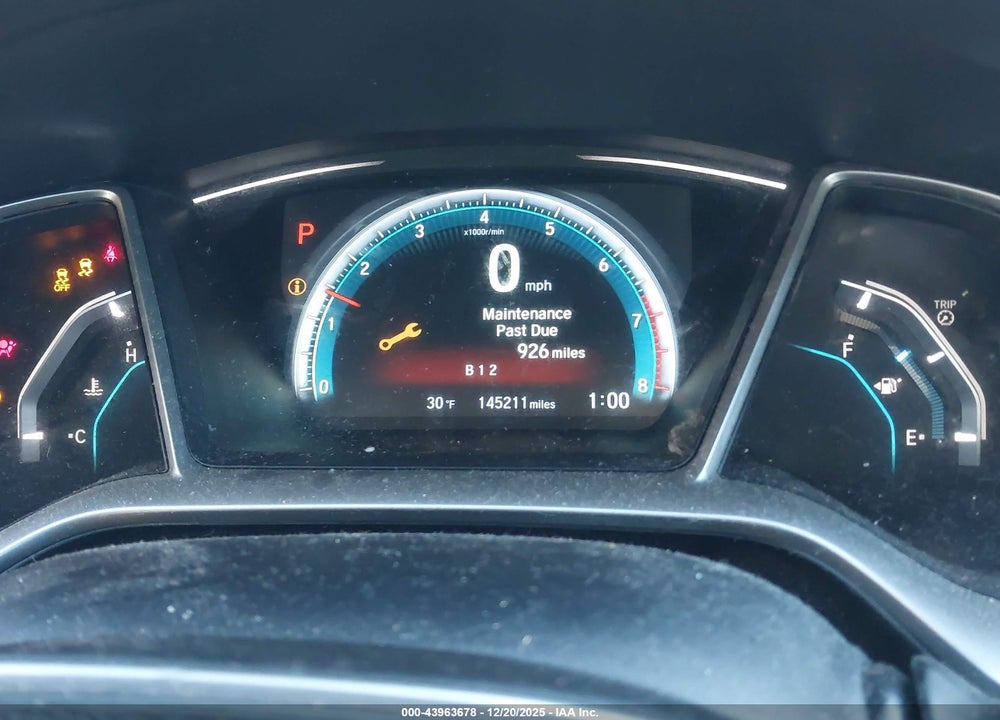 2016 HONDA CIVIC EX VIN: 19XFC2F74GE224486