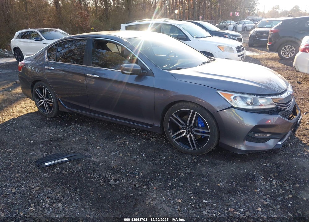2016 HONDA ACCORD SPORT VIN: 1HGCR2F5XGA034745