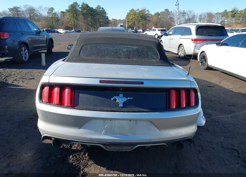 2017 FORD MUSTANG V6 VIN: 1FATP8EM4H5297006