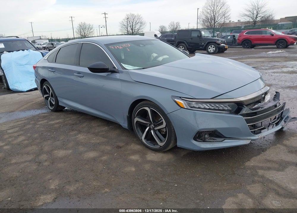 2022 HONDA ACCORD SPORT SPECIAL EDITION VIN: 1HGCV1F48NA092198