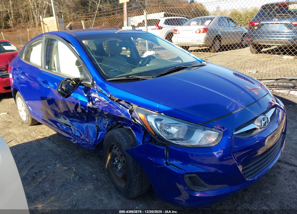 2014 HYUNDAI ACCENT GLS VIN: KMHCT4AE5EU758806