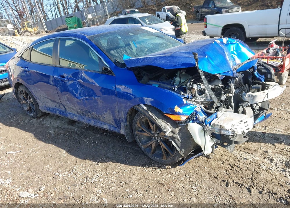 2019 HONDA CIVIC SPORT VIN: 2HGFC2F84KH504125