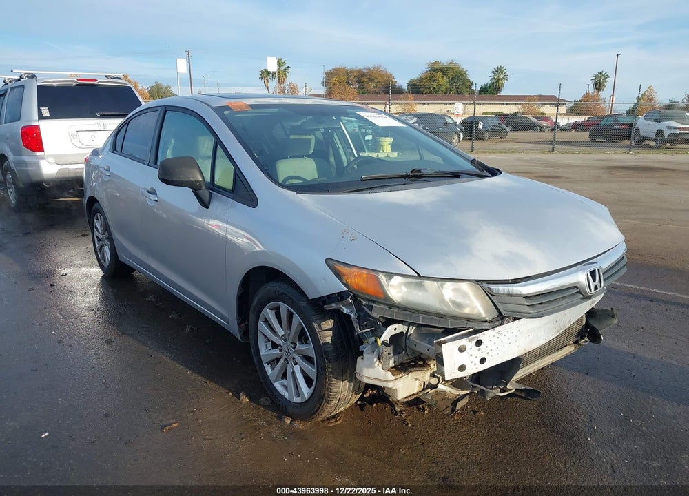 2012 HONDA CIVIC EX VIN: 2HGFB2F80CH302600