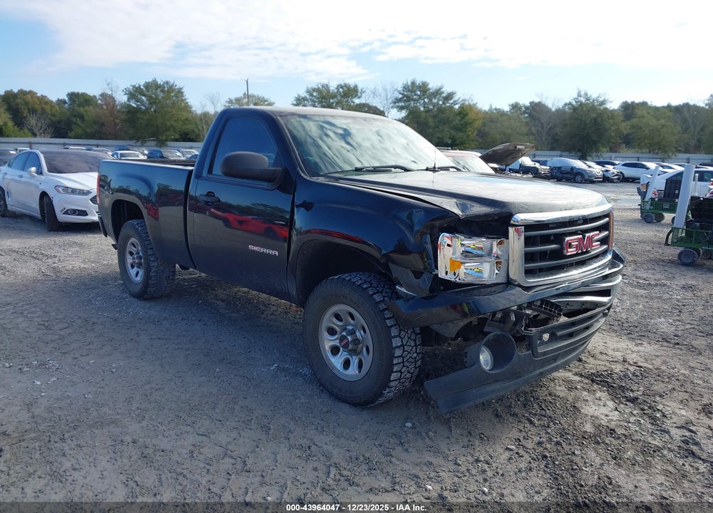 2010 GMC SIERRA 1500 WORK TRUCK VIN: 1GTPKTE02AZ232292