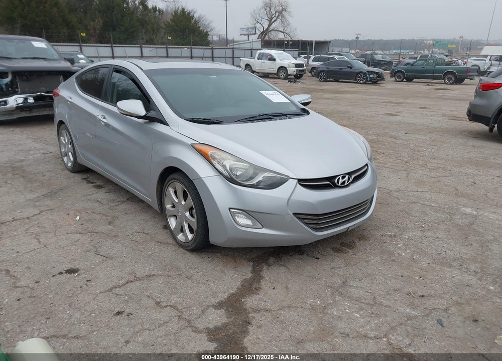 2013 HYUNDAI ELANTRA LIMITED VIN: 5NPDH4AE1DH185549