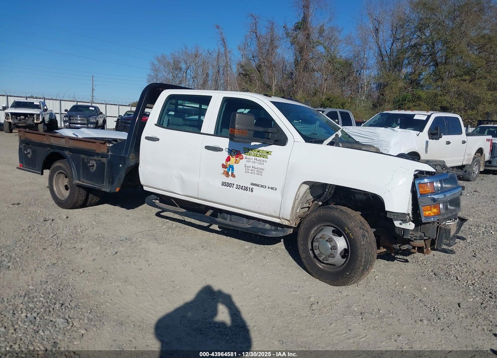 2019 CHEVROLET SILVERADO 3500HD CHASSIS WT VIN: 1GB4KVCYXKF244284