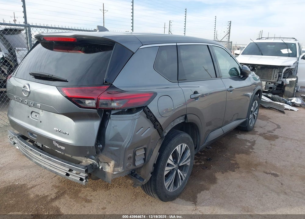 2021 NISSAN ROGUE SV INTELLIGENT AWD VIN: 5N1AT3BB9MC692478