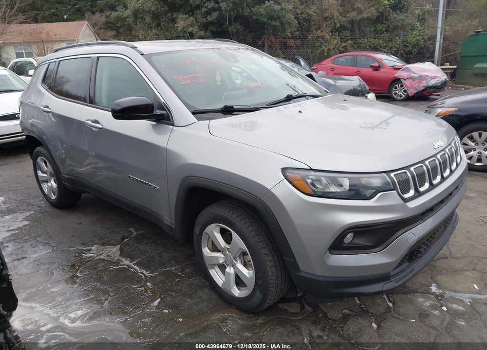 2022 JEEP COMPASS LATITUDE 4X4 VIN: 3C4NJDBB7NT133230