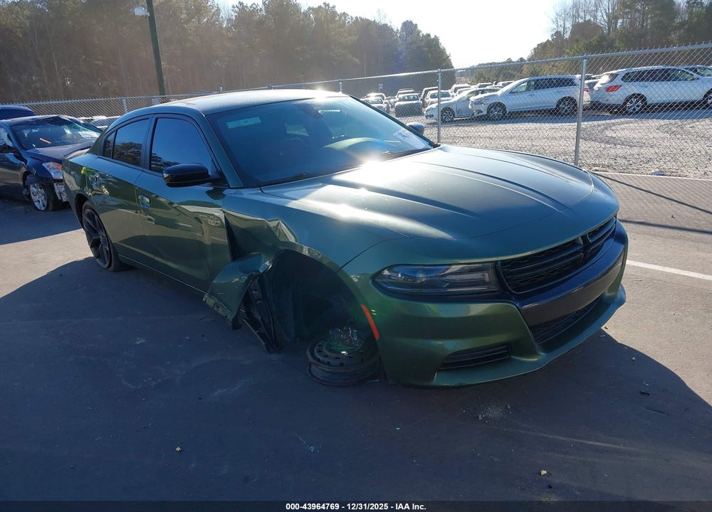 2020 DODGE CHARGER SXT RWD VIN: 2C3CDXBG6LH104775