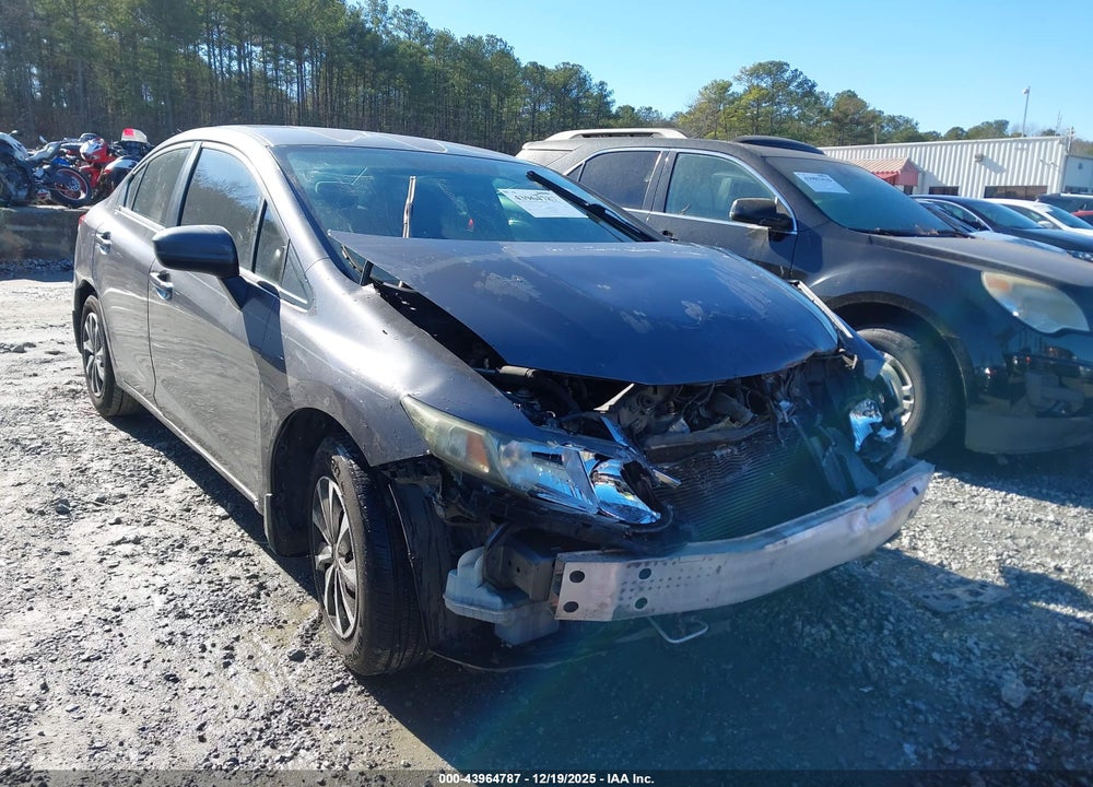 2014 HONDA CIVIC LX VIN: 2HGFB2F59EH512962