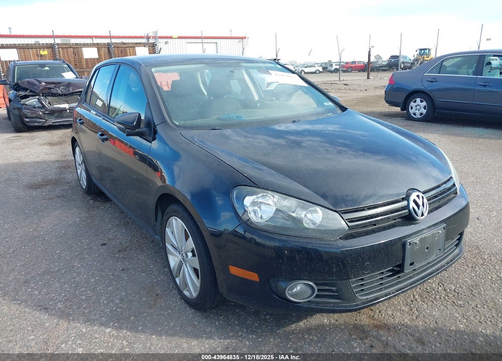 2012 VOLKSWAGEN GOLF TDI 4-DOOR VIN: WVWNM7AJXCW159765