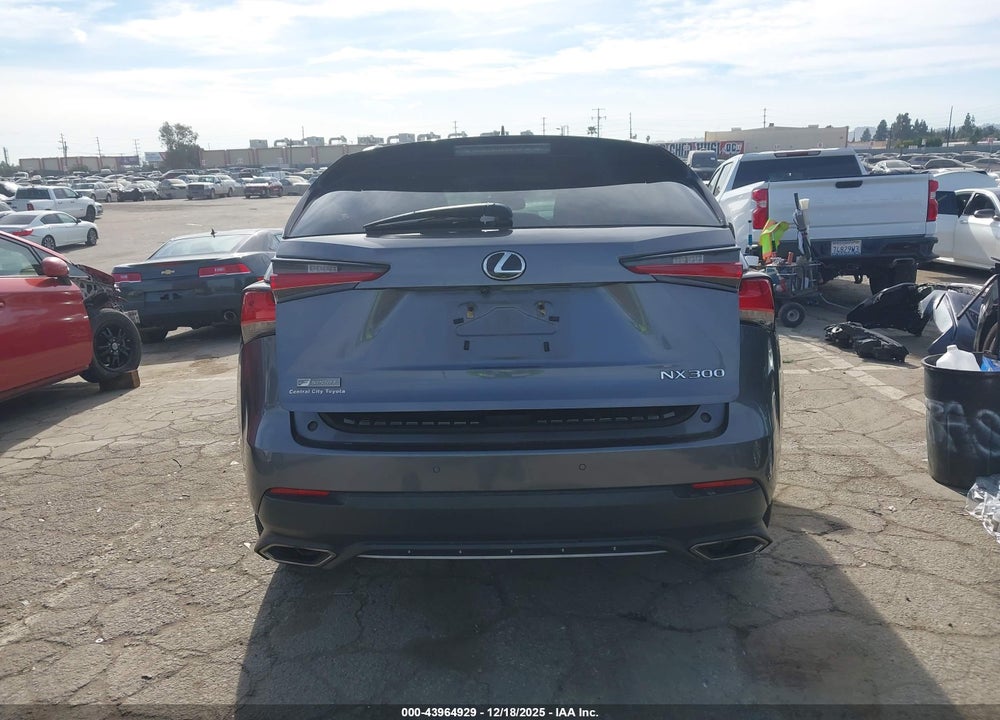 2018 LEXUS NX 300 F SPORT VIN: JTJBARBZ3J2159510