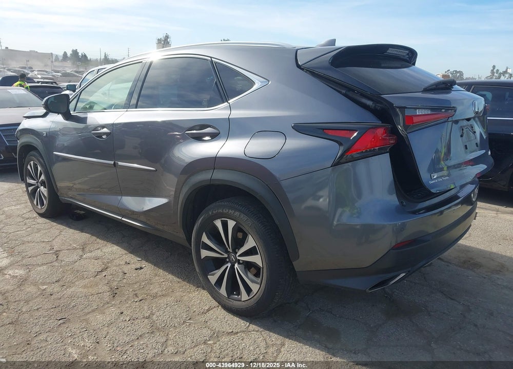 2018 LEXUS NX 300 F SPORT VIN: JTJBARBZ3J2159510