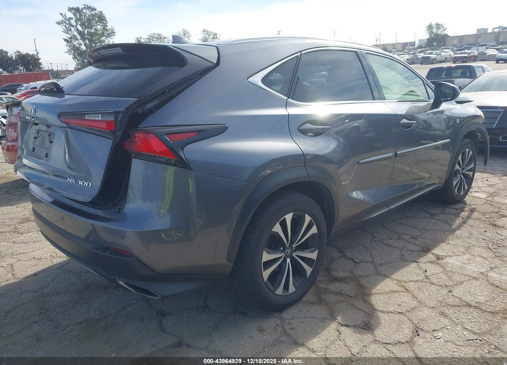 2018 LEXUS NX 300 F SPORT VIN: JTJBARBZ3J2159510