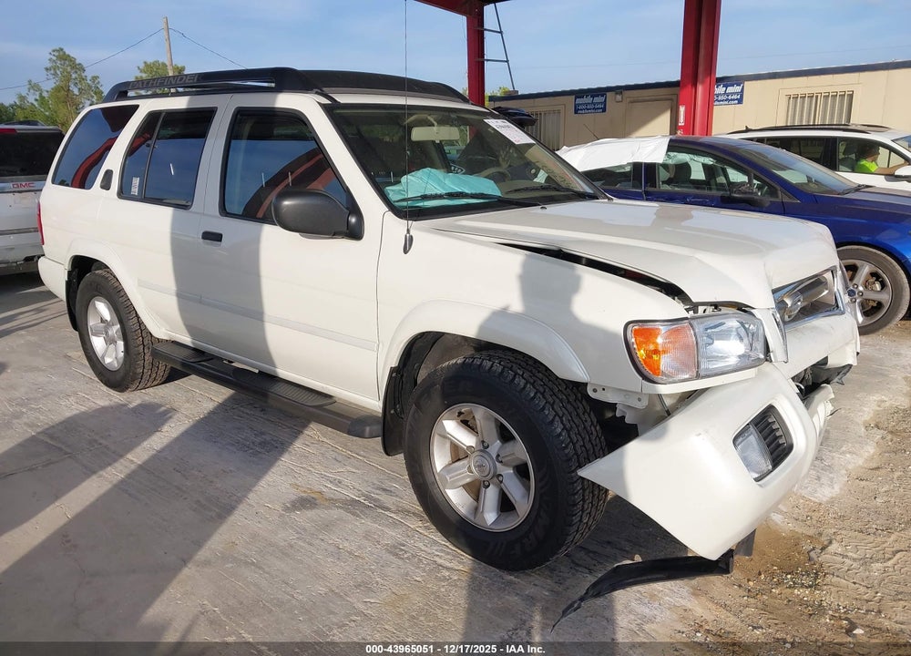 2004 NISSAN PATHFINDER SE VIN: JN8DR09XX4W804451