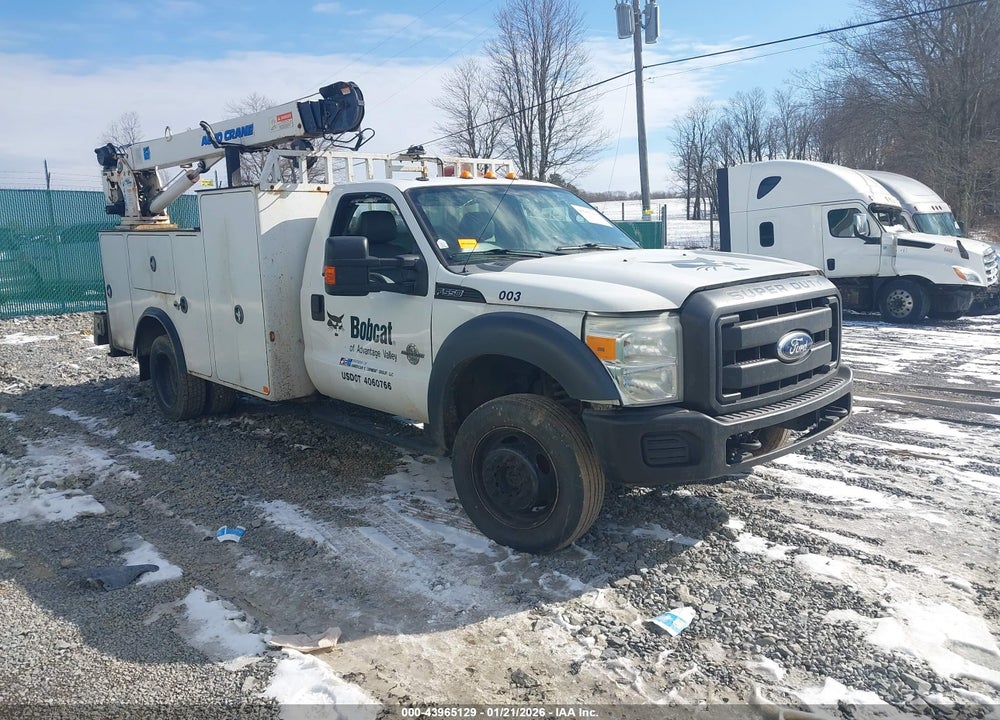 2011 FORD F-550 CHASSIS XL VIN: 1FDUF5HT0BEC07422