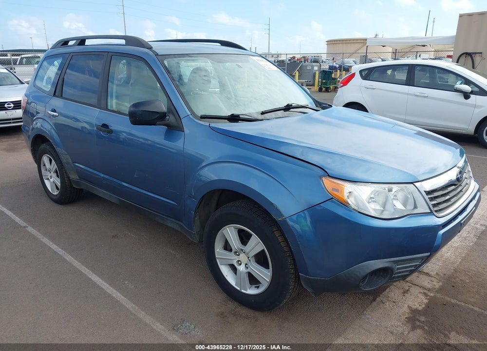 2010 SUBARU FORESTER 2.5X VIN: JF2SH6BC7AH908607