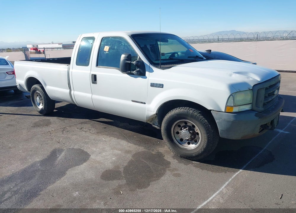 2000 FORD F-250 VIN: 1FTNX20F2YEA47188