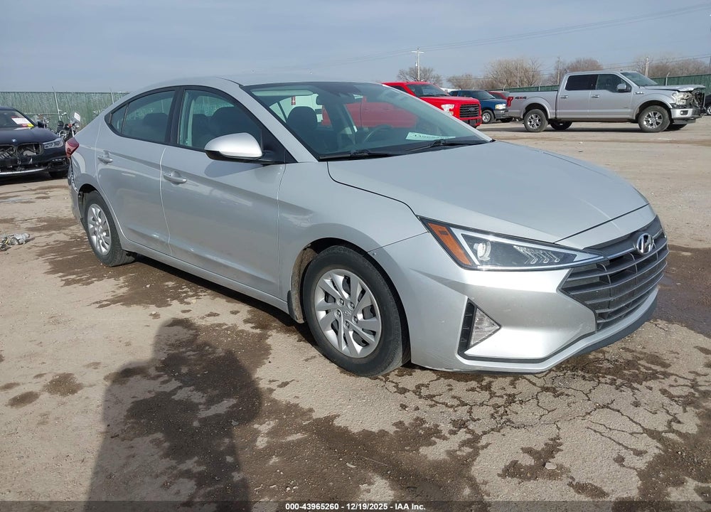 2020 HYUNDAI ELANTRA SE VIN: 5NPD74LF0LH525233