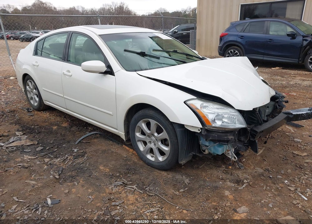 2008 NISSAN MAXIMA 3.5 SL VIN: 1N4BA41E08C826712