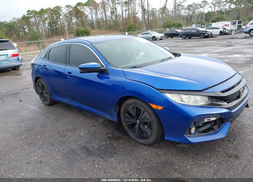 2018 HONDA CIVIC EX VIN: SHHFK7H51JU235750